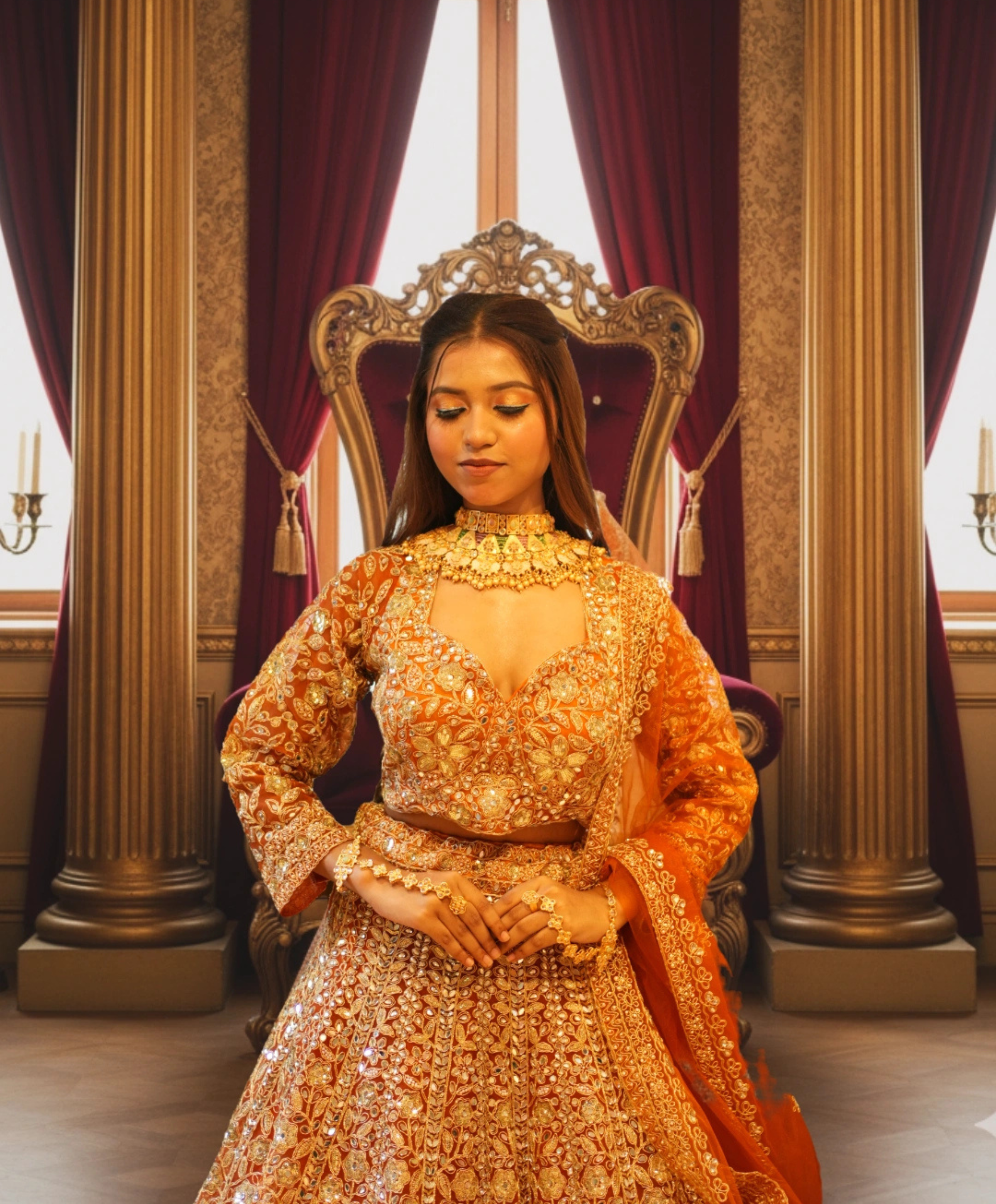 The Maharani Regalia Lehenga