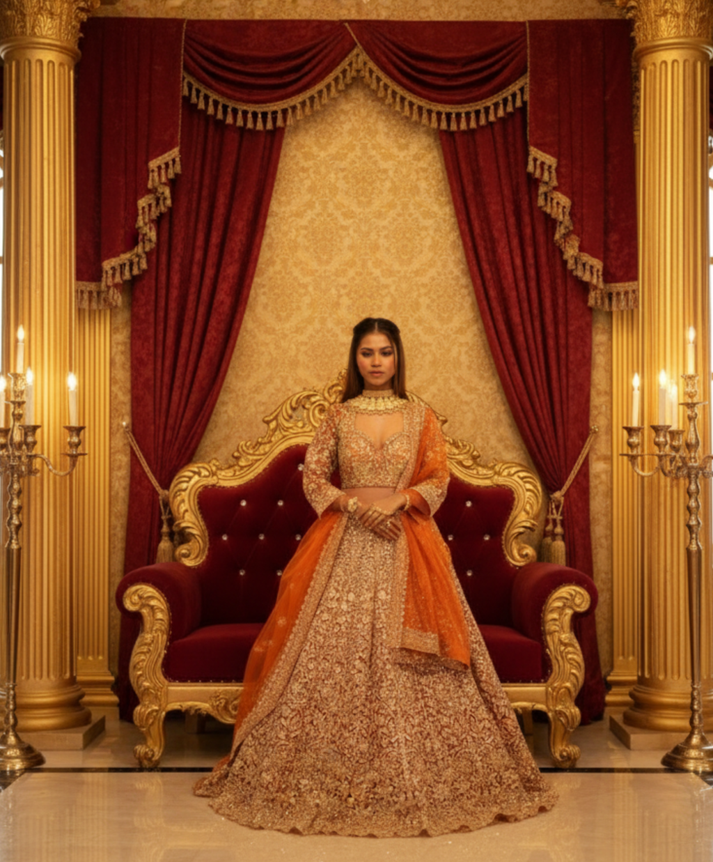 The Maharani Regalia Lehenga