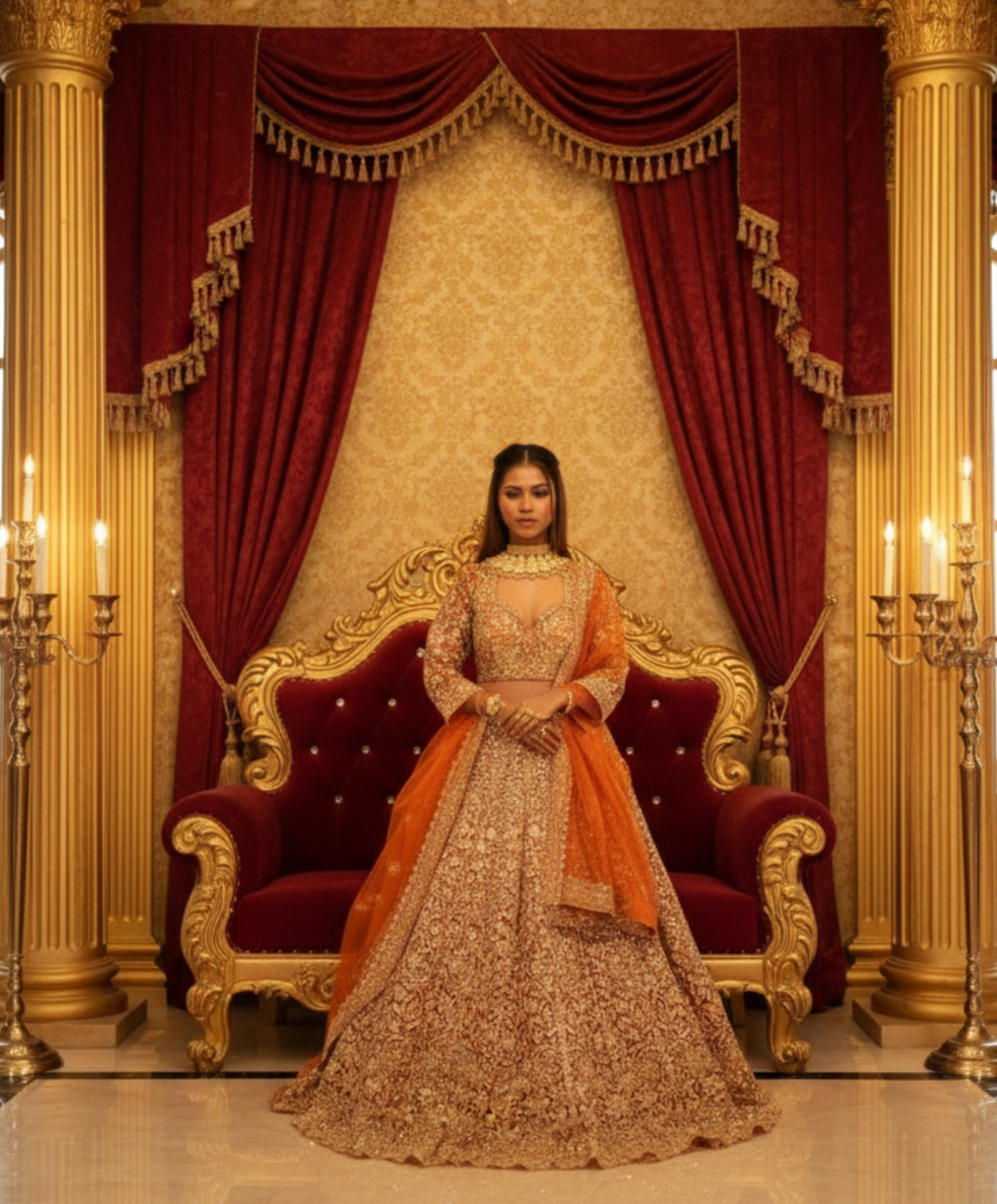 The Maharani Regalia Lehenga