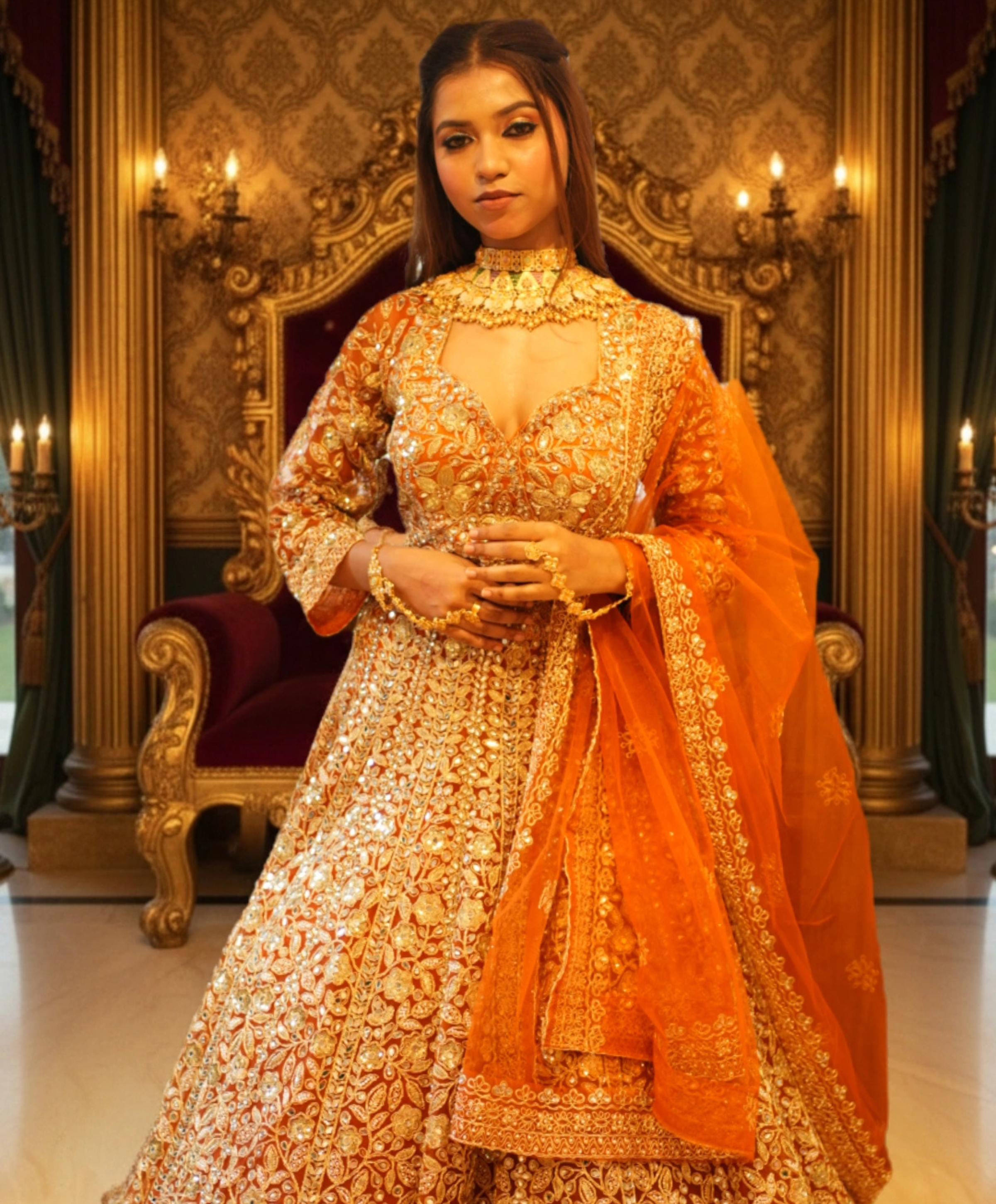 The Maharani Regalia Lehenga