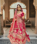 The Royal Fuchsia Bridal Lehenga